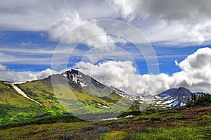 Alaskan mountain views photo