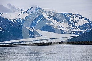 Alaskan national forest glaciers