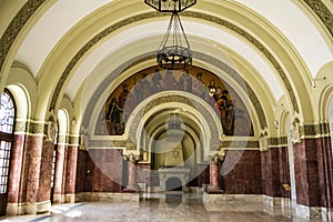 Interior of the Union Hall
