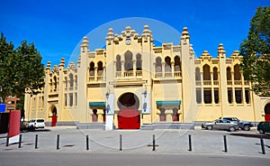 Albacete bullring in Castile La Mancha