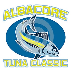 Albacore tuna fish classic photo