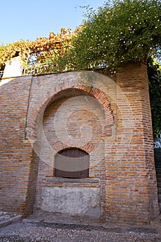 Albaicin of Granada aljibe cistern in Spain photo