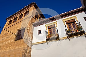 Albaicin of Granada arabic district in Spain