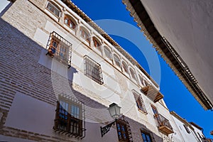 Albaicin of Granada arabic district in Spain