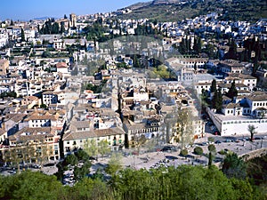 Albaicin in Granada,Spain