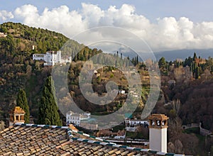 Albaicin Historic District and Hills around Granada