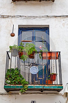 The Albaicin is the muslim quarter of Granada, Spain