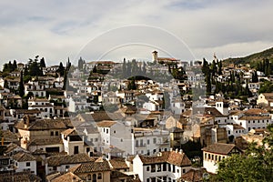 The Albaicin quarter of Granada