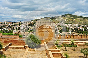 Albaicin and Sacromonte from La Alhambra