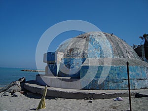 Albania bunker the landscape building military