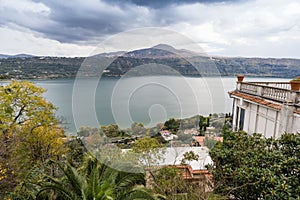 Albano lake, Castelli Romani, Italy photo