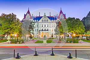 Albany, New York, USA at the New York State Capitol