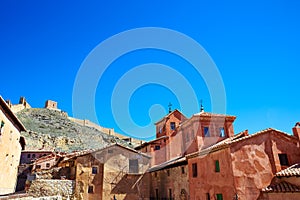 Albarracin medieval town at Teruel Spain