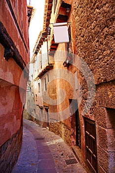 Albarracin medieval town at Teruel Spain