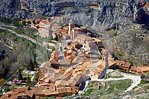 Albarracin medieval town at Teruel Spain