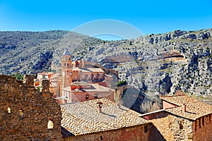 Albarracin medieval town at Teruel Spain