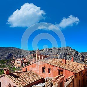 Albarracin medieval town at Teruel Spain