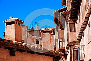 Albarracin medieval town at Teruel Spain