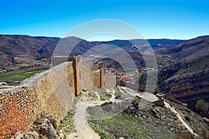 Albarracin medieval town at Teruel Spain