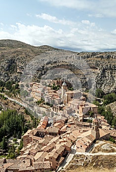 Albarracin in vertical