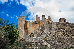 Albarracin wall, Spain.