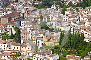 Albaycin in Granada, Spain photo