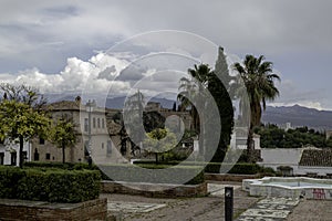 Albayzin, district with many historic buildings of Moorish origin in Granada, Andalusia, Spain