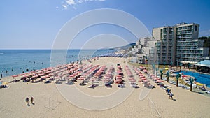 Albena Beach View from Above, Bulgaria