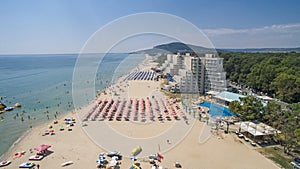 Albena Beach View from Above, Bulgaria