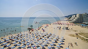 Albena Beach View from Above, Bulgaria photo