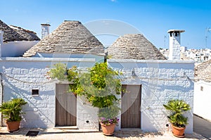 Alberobello, ITALY - Trulli di Alberobello, UNESCO heritage site