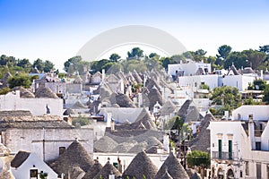 Alberobello, ITALY - Trulli di Alberobello, UNESCO heritage site