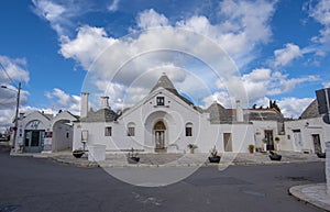 Trullo Sovrano museum in Alberobello, Italy