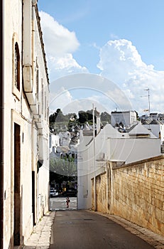 Alberobello, Puglia Region, South of Italy.