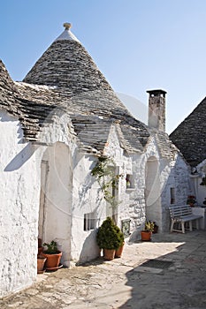 Alberobello's Trulli. Puglia. Italy.