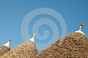 Alberobello, trulli roofs