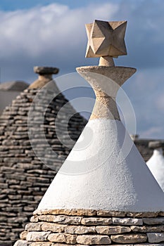 Alberobello trullo house, Apulia region, Italy