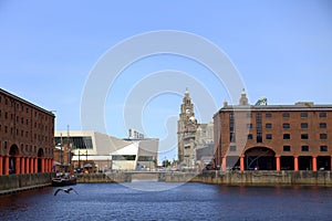 The Albert Dock in Liverpool