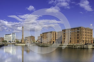 Albert Dock on Liverpool waterfront