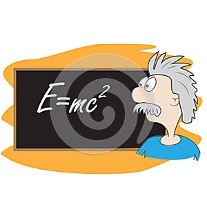 Albert einstein cartoon photo