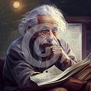 Albert Einstein in comic art
