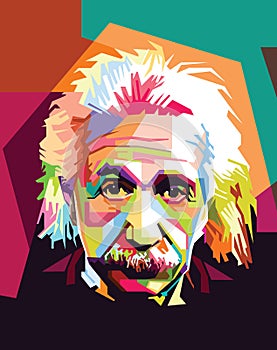 Albert Einstein pop Art