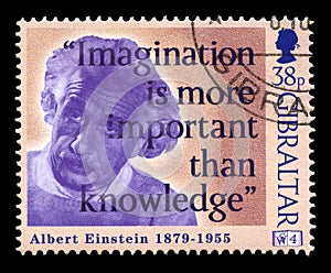 Albert Einstein Postage stamp