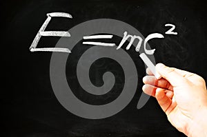 Albert Einsteins physical formula