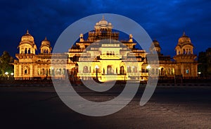 Albert Hall Museum At Night.