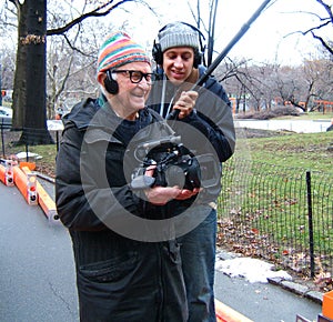 Albert Maysles Filming The Gates Documentary