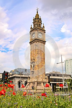 The Albert Memorial Clock is a clock tower situated at Queen`s Square in Belfast, Northern Ireland.