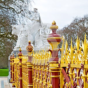 albert monument in london england kingdome and old construction