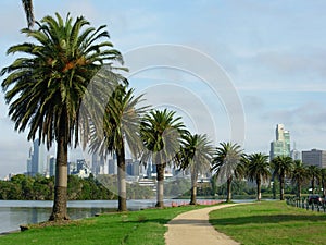 Albert Park in Melbourne