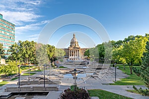 Alberta Legislature building in Edmonton